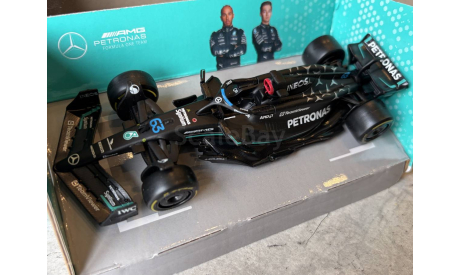 Mercedes F1 W14 2023 George Russell #63 Formula 1, масштабная модель, Mercedes-Benz, BBurago, scale43