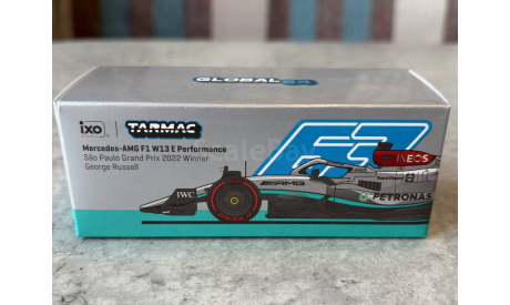 Mercedes AMG F1 w13 George Russell #63 Formula 1, масштабная модель, Mercedes-Benz, Tarmac, scale64