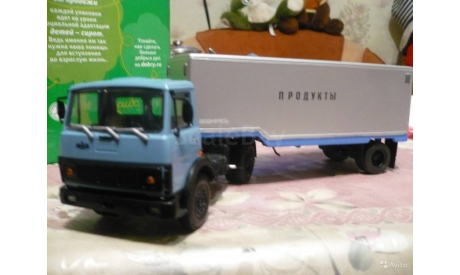 Маз с полуприцепом Наш автопром, масштабная модель, 1:43, 1/43, Наш автопром, ДНК