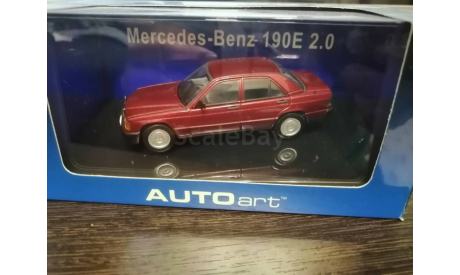 Mercedes E 190 w 201 Autoart, масштабная модель, Mercedes-Benz, 1:43, 1/43