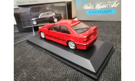 Bmw 3 series  318is e36 1994 год Minichamps, масштабная модель, scale43