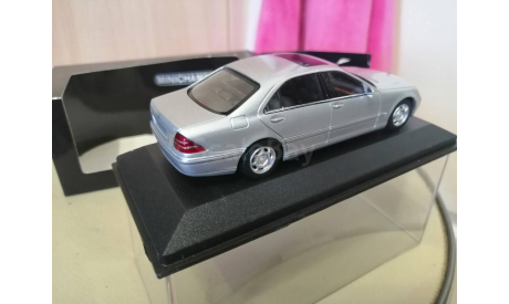 Mercedes W 220 S class w220 minichamps, масштабная модель, Mercedes-Benz, scale43