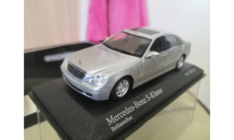 Mercedes W 220 S class w220 minichamps, масштабная модель, Mercedes-Benz, scale43