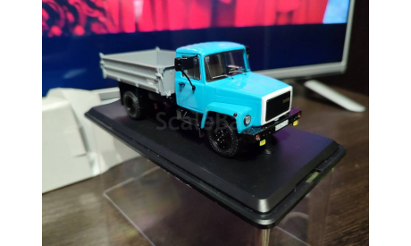 Саз 3507 на газ 3307, масштабная модель, Ручная работа, scale43