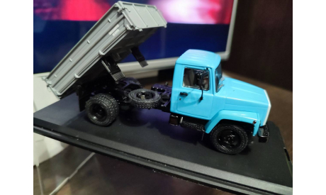 Саз 3507 на газ 3307, масштабная модель, Ручная работа, scale43