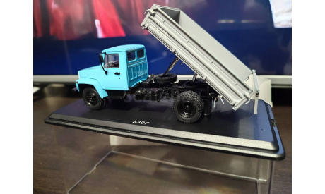Саз 3507 на газ 3307, масштабная модель, Ручная работа, scale43