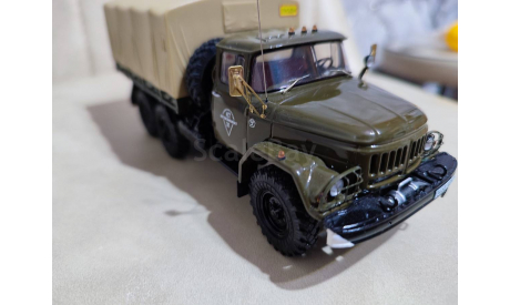 ЗиЛ 131 тент защитный, масштабная модель, Ручная работа, 1:43, 1/43