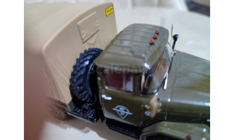 ЗиЛ 131 тент защитный, масштабная модель, Ручная работа, 1:43, 1/43