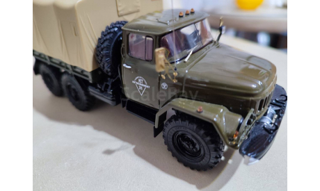 ЗиЛ 131 тент защитный, масштабная модель, Ручная работа, 1:43, 1/43