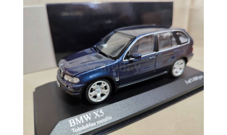 Bmw x5 e53, масштабная модель, Minichamps, 1:43, 1/43