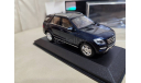 Mercedes-Benz M-klasse W166 blue 1:43 Minichamps, масштабная модель, 1/43