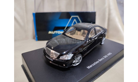 Mercedes S class AMG W221, масштабная модель, Mercedes-Benz, Autoart, scale43