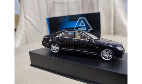 Mercedes S class AMG W221, масштабная модель, Mercedes-Benz, Autoart, scale43