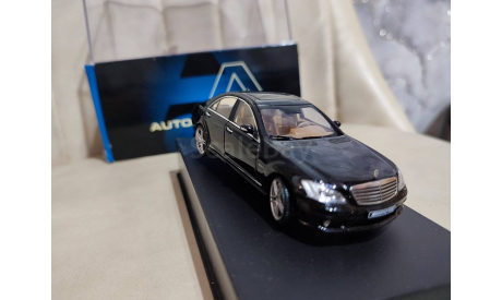 Mercedes S class AMG W221, масштабная модель, Mercedes-Benz, Autoart, scale43