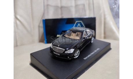 Mercedes S class AMG W221, масштабная модель, Mercedes-Benz, Autoart, scale43
