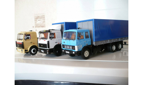 Маз ранний с тентом, масштабная модель, scale43, Автоистория (АИСТ)