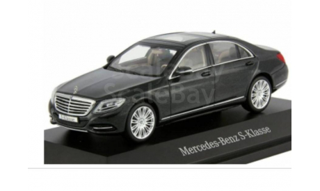 Mercedes w222 S class schuco black! 1/43, масштабная модель, Mercedes-Benz, scale43