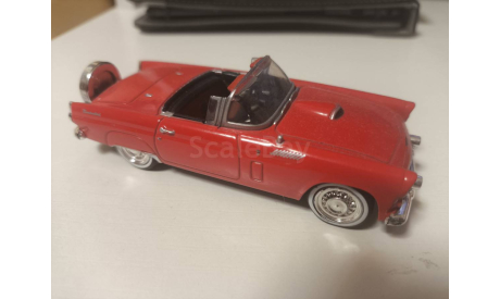 1956 ford thunderbird, масштабная модель, MotorMax, scale43