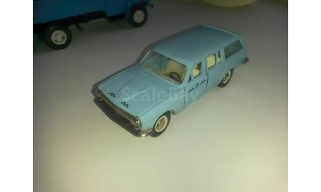 волга газ 2402 такси пост., масштабная модель, Тантал, 1:43, 1/43