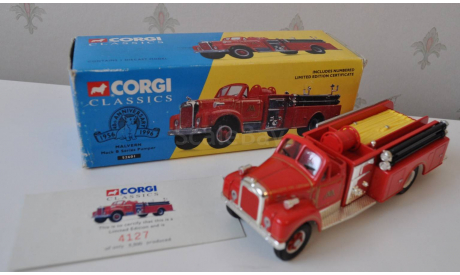 Corgi 52601 Mack B Fire Engine Limited Edition ОБМЕН, масштабная модель, 1:50, 1/50