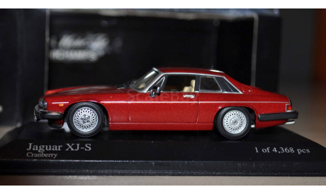 Jaguar XJ-S Coupe 1980 Red Metallic Возможен обмен на книги, проспекты, масштабная модель, Minichamps, scale43