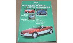 1987 Automobil Revue Швейцарский ежегодный автомобильный каталог