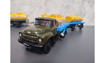 ЗиЛ 130 АЦПТ 4.1 молоко, масштабная модель, Ручная работа, 1:43, 1/43