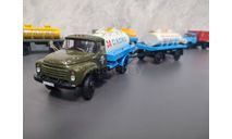ЗиЛ 130 АЦПТ 4.1 молоко, масштабная модель, Ручная работа, 1:43, 1/43