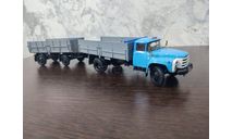 Зил 130гя с прицепом гкб, масштабная модель, Ручная работа, scale43