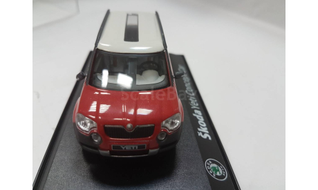 Skoda Yeti, масштабная модель, Abrex, scale43, Škoda