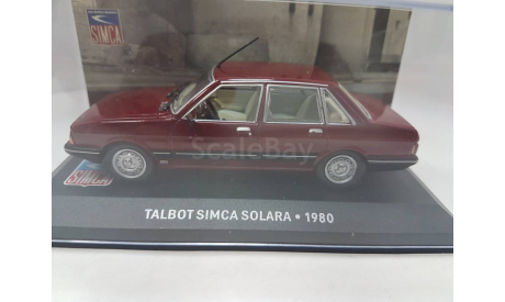 Talbot Simca Solara 1980, масштабная модель, Altaya, scale43