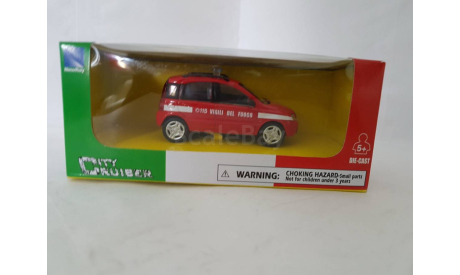 Fiat Panda Vigili del fuoco, масштабная модель, City Cruiser, scale43