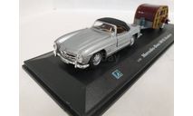 Mercedes-Benz 300 SL Roadster, масштабная модель, Bauer/Cararama/Hongwell, scale43