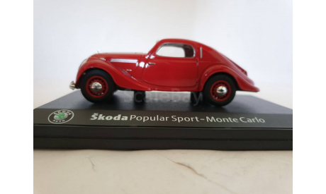 Skoda Popular Sport- Monte-Carlo, масштабная модель, Abrex, scale43, Škoda