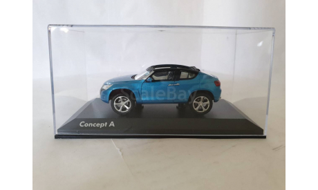Volkswagen Concept A, масштабная модель, Norev, scale43