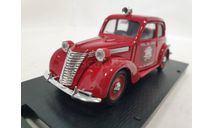 Fiat 1100E Vigli del fuoco, масштабная модель, Brumm, scale43