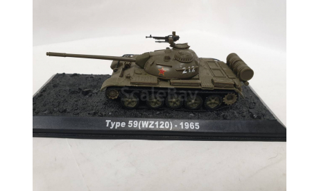 Type 59 (WZ120) 1965, масштабные модели бронетехники, DeAgostini (военная серия), scale72