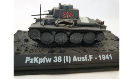 Pz.38(t), журнальная серия Танки Мира 1:72, scale72