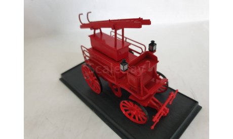 Fourgon Depart Attele France 1897, масштабная модель, Amercom, scale43