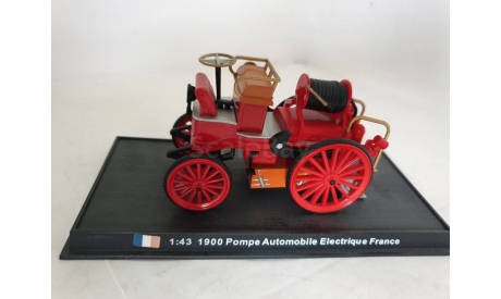 Pompe Automobile Electrique France 1900, масштабная модель, Amercom, scale43