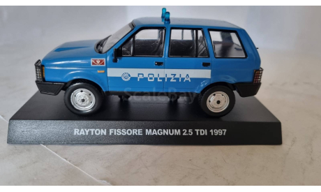 Rayton Fissore Magnum 2.5 TDI, журнальная серия Полицейские машины мира (DeAgostini), scale43