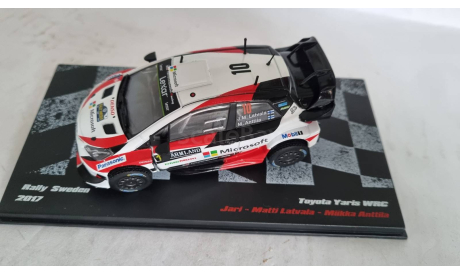 Toyota Yaris WRC, масштабная модель, Altaya, scale43