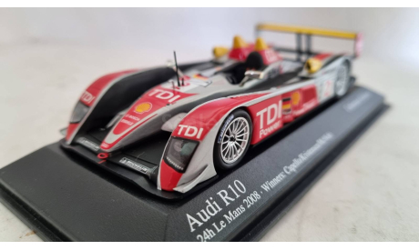 Audi R10, масштабная модель, Minichamps, scale43