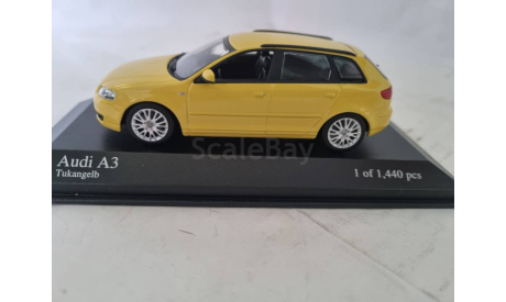 Audi A3, масштабная модель, Minichamps, scale43
