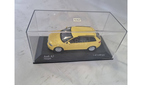 Audi A3, масштабная модель, Minichamps, scale43