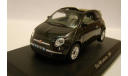 Fiat-500  Cabriolet  2009, масштабная модель, Hachette, scale43