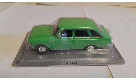 Иж-2125, масштабная модель, Автолегенды СССР журнал от DeAgostini, scale43