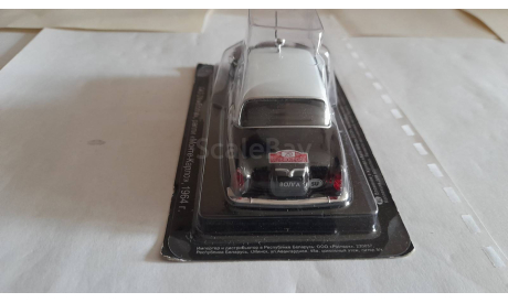 ГАЗ 21У, масштабная модель, Автолегенды СССР журнал от DeAgostini, 1:43, 1/43