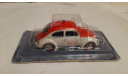 Volkswagen Beetle 1970, масштабная модель, Полицейские машины мира, Deagostini, scale43