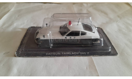 Nissan Fairlady Z Полиция Японии, масштабная модель, Полицейские машины мира, Deagostini, scale43